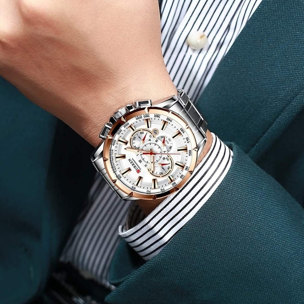 1.High quality japanese quartz movement with analo - Picture 3 of 4